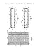 Elastomeric Back with Rails for Mobile Device diagram and image