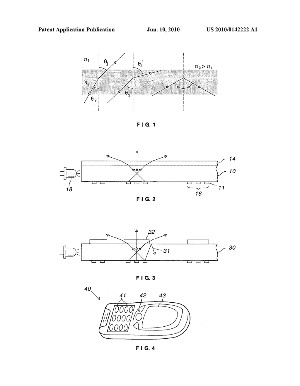 Light guide with refractive layer - diagram, schematic, and image 02