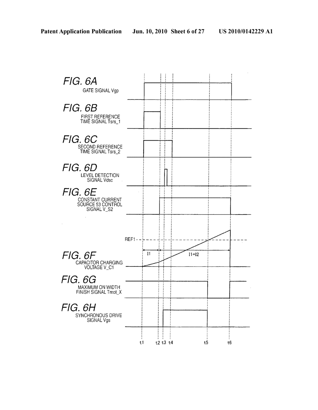 Switching power source device and switching power source control circuit - diagram, schematic, and image 07