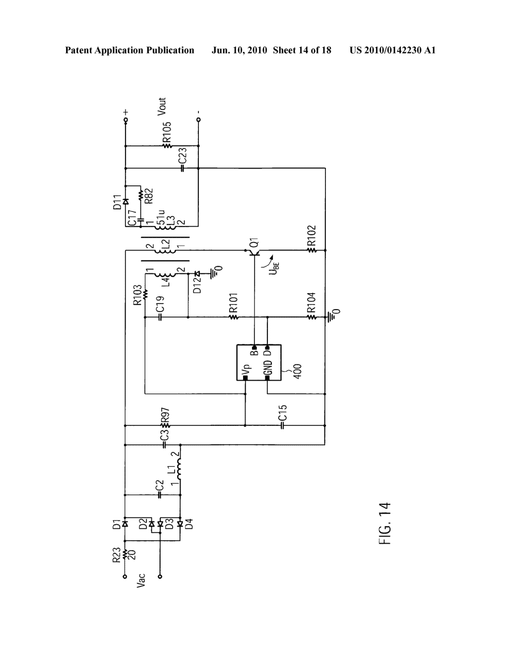 SIMPLIFIED PRIMARY TRIGGERING CIRCUIT FOR THE SWITCH IN A SWITCHED-MODE POWER SUPPLY - diagram, schematic, and image 15