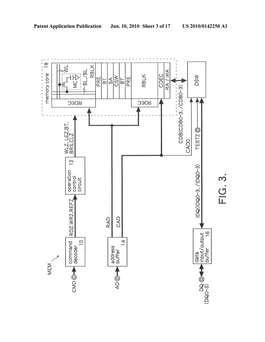 SEMICONDUCTOR MEMORY AND SYSTEM - diagram, schematic, and image 04