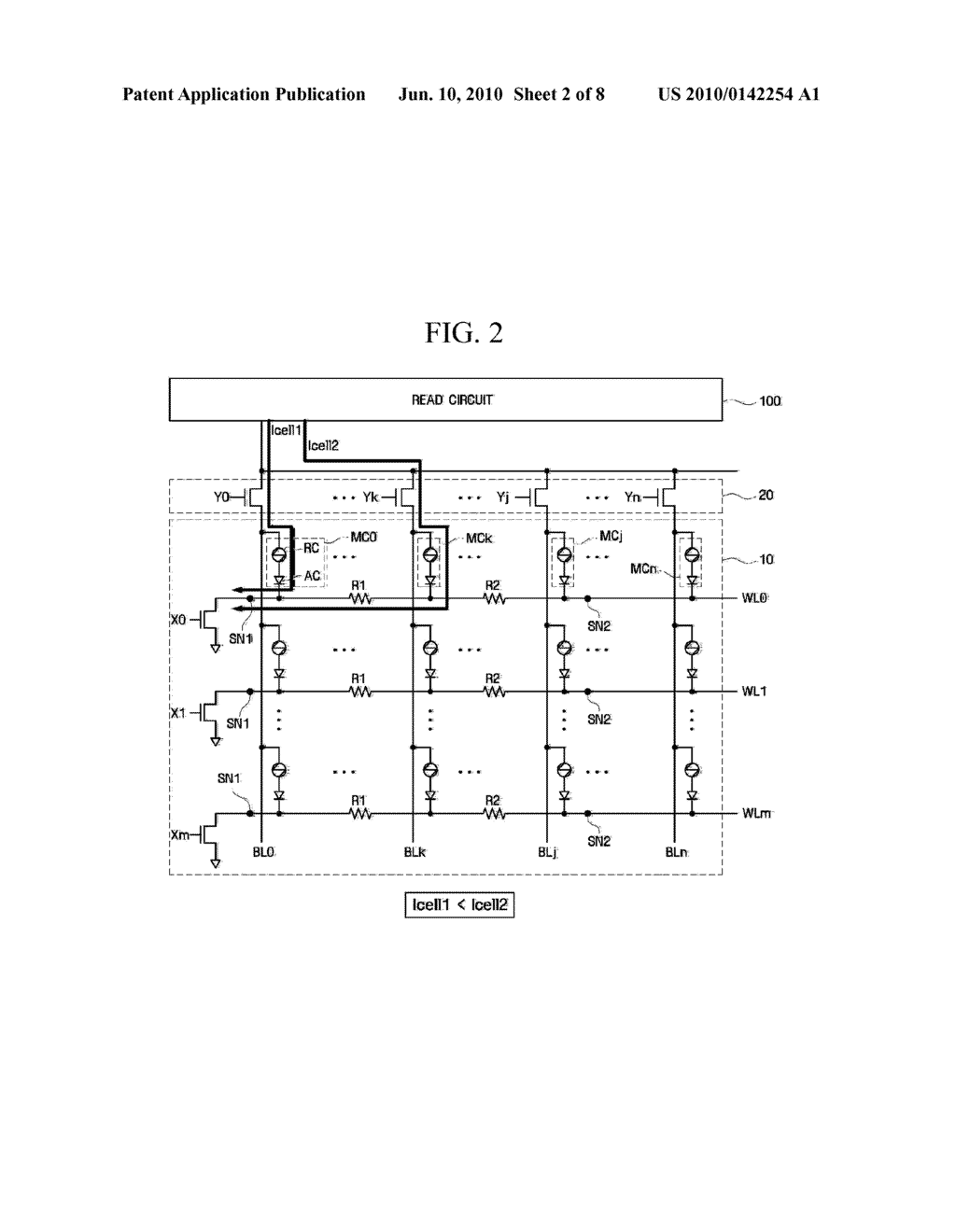 Nonvolatile Memory Device Using Variable Resistive Element - diagram, schematic, and image 03