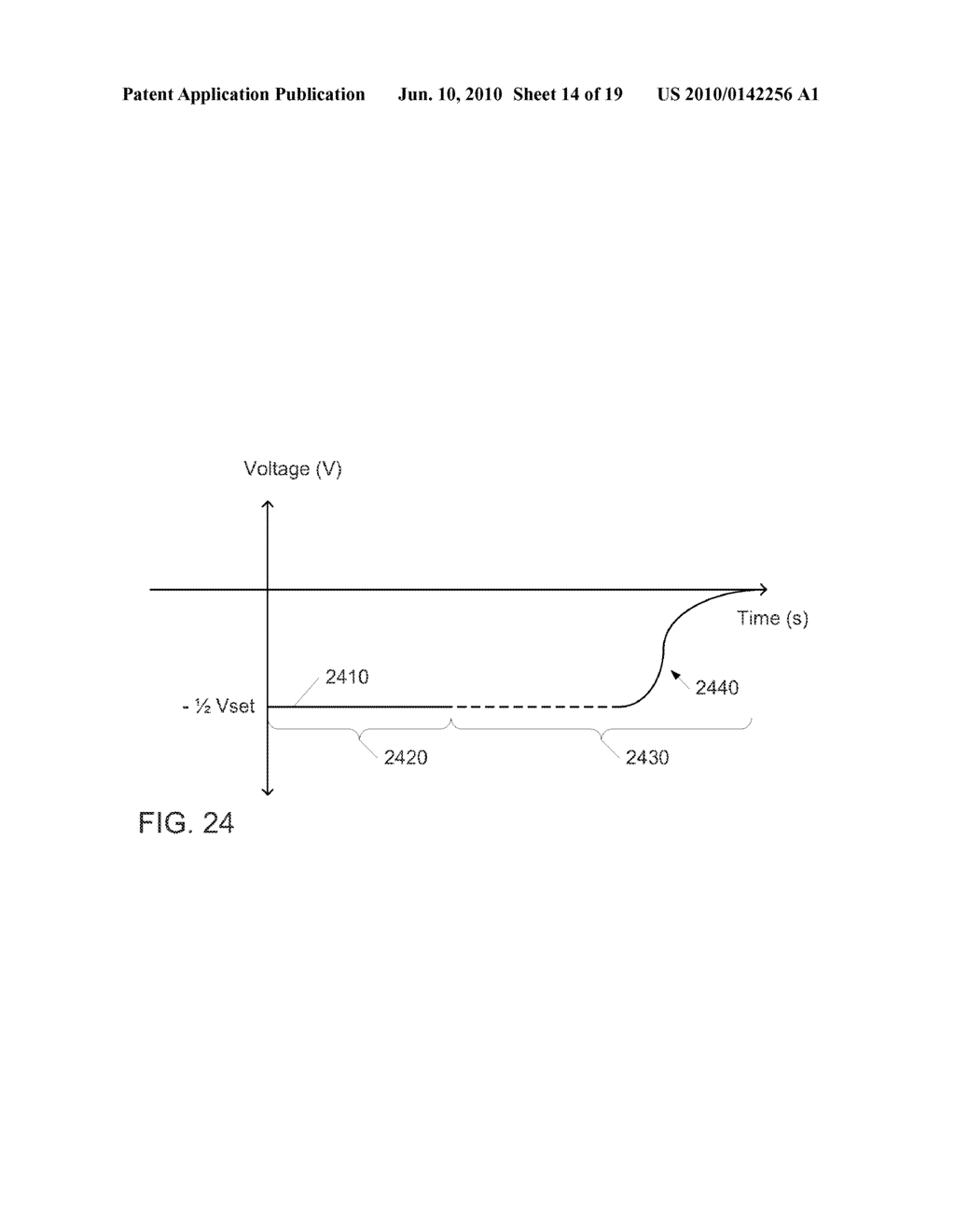 METHOD OF PROGRAMMING A NONVOLATILE MEMORY CELL BY REVERSE BIASING A DIODE STEERING ELEMENT TO SET A STORAGE ELEMENT - diagram, schematic, and image 15