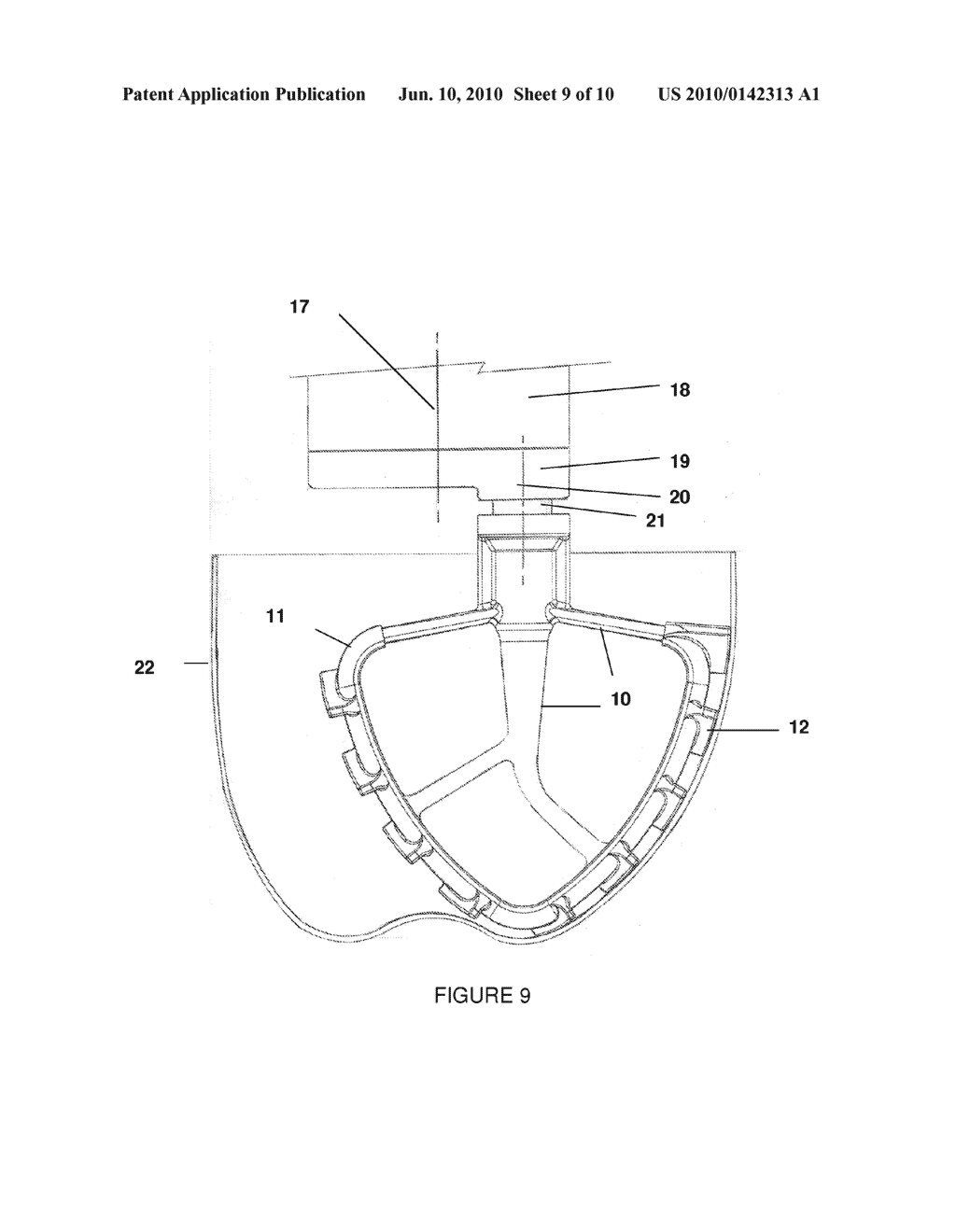 MIXER BLADE ATTACHMENT WITH FLEXIBLE FINS - diagram, schematic, and image 10