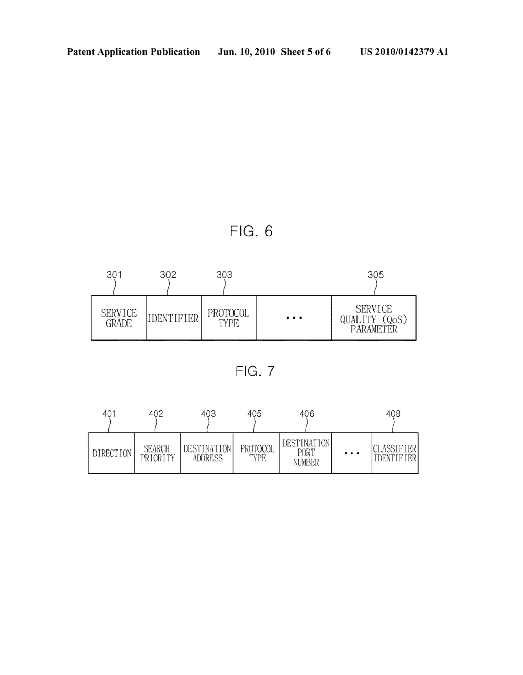 METHOD FOR CLASSIFYING PACKET ON MOBILE TERMINAL - diagram, schematic, and image 06