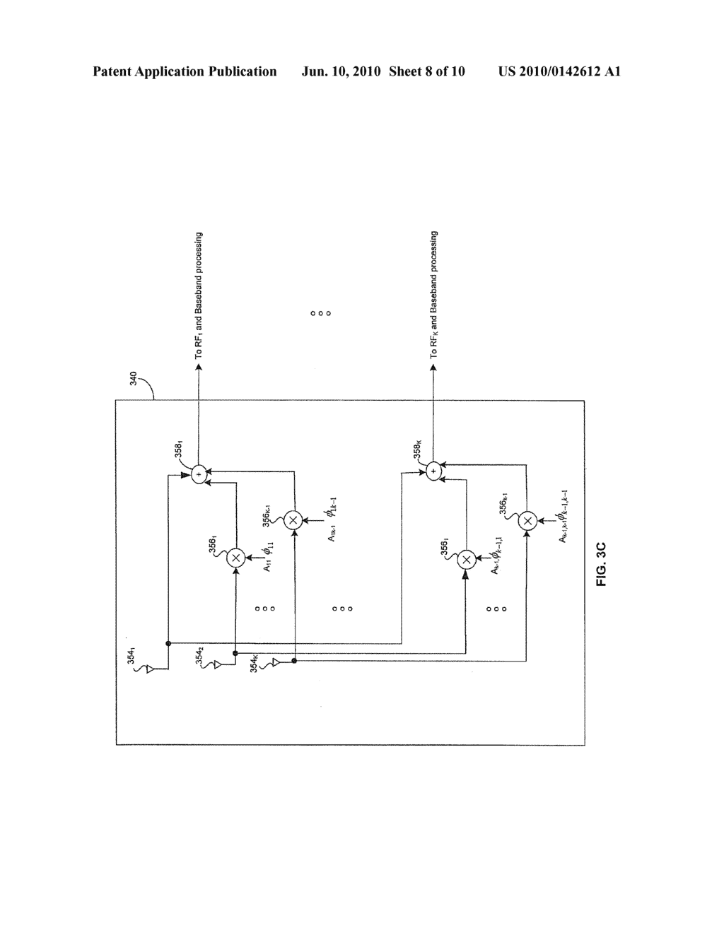 METHOD AND SYSTEM FOR INCREASING DATA RATE IN A MOBILE TERMINAL USING SPATIAL MULTIPLEXING FOR DVB-H COMMUNICATION - diagram, schematic, and image 09