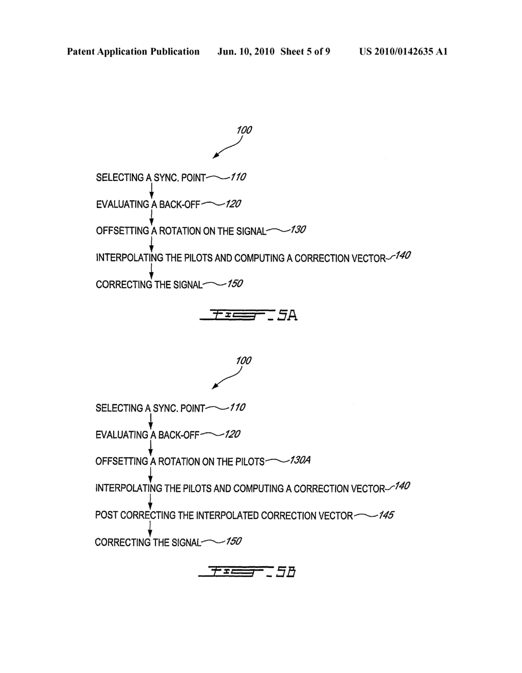 METHOD AND APPARATUS FOR CORRECTING LINEAR ERROR PHASE OF AN OFDM SIGNAL - diagram, schematic, and image 06