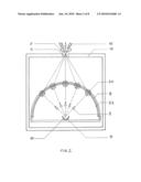 ARRANGEMENT FOR GENERATION OF X-RAY RADIATION WITH A LARGE REAL FOCUS AND A VIRTUAL FOCUS ADJUSTED ACCORDING TO REQUIREMENTS diagram and image