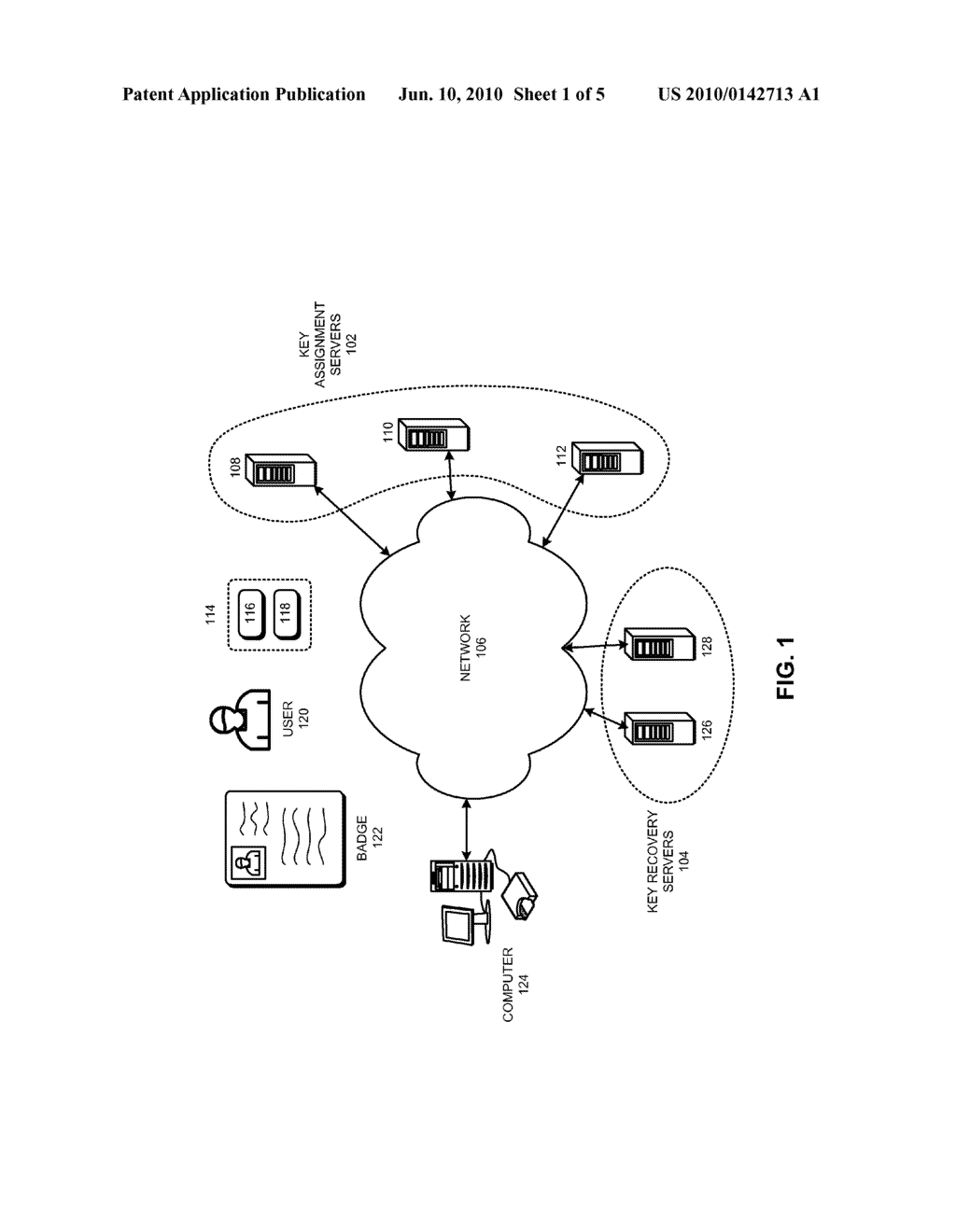 NEARLY-STATELESS KEY ESCROW SERVICE - diagram, schematic, and image 02