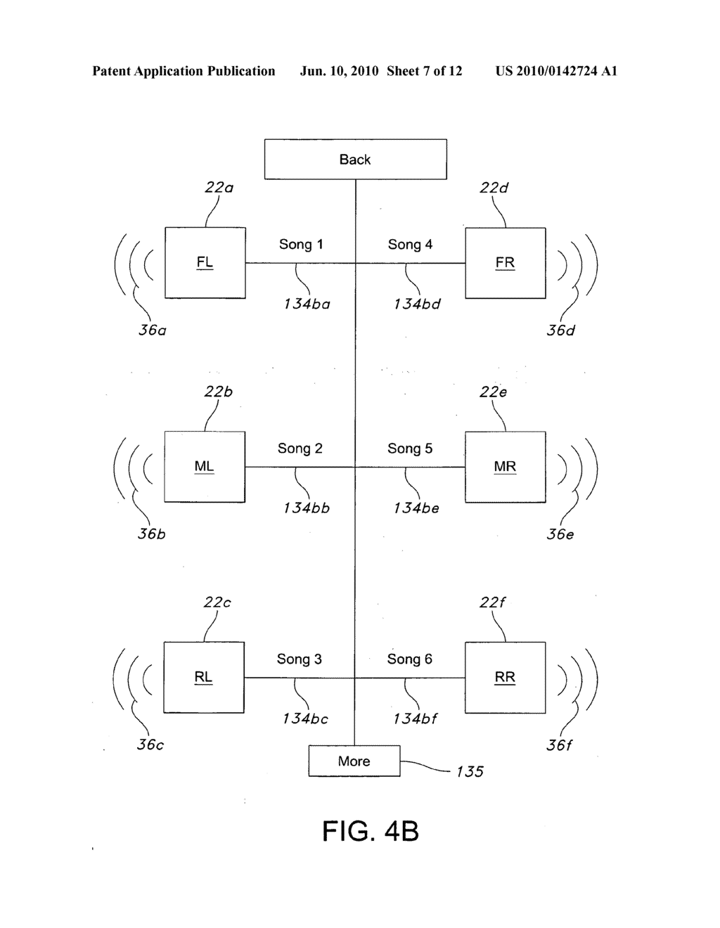 Infotainment system with surround sound media navigation - diagram, schematic, and image 08