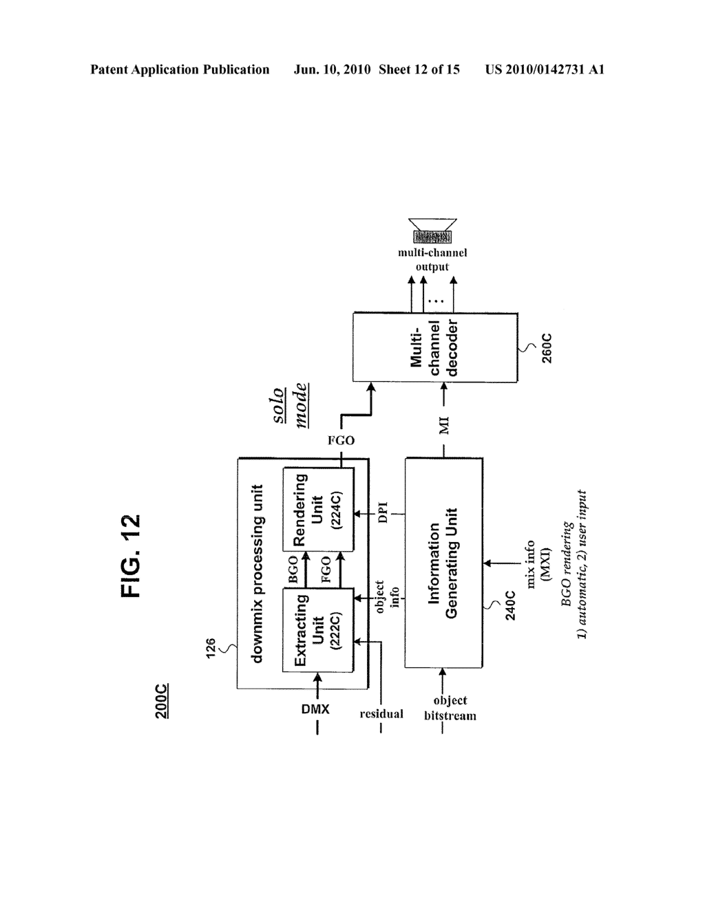 METHOD AND AN APPARATUS FOR PROCESSING AN AUDIO SIGNAL - diagram, schematic, and image 13