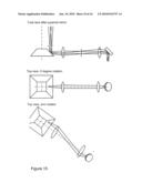 Method And Device Using Rotating Printing Arm To Project Or View Image Across A Workpiece diagram and image