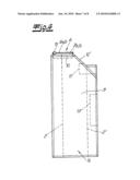 PLASTIC BAG WITH POUR SPOUT AND SLIDE CLOSURE diagram and image