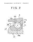 Rolling bearing device diagram and image