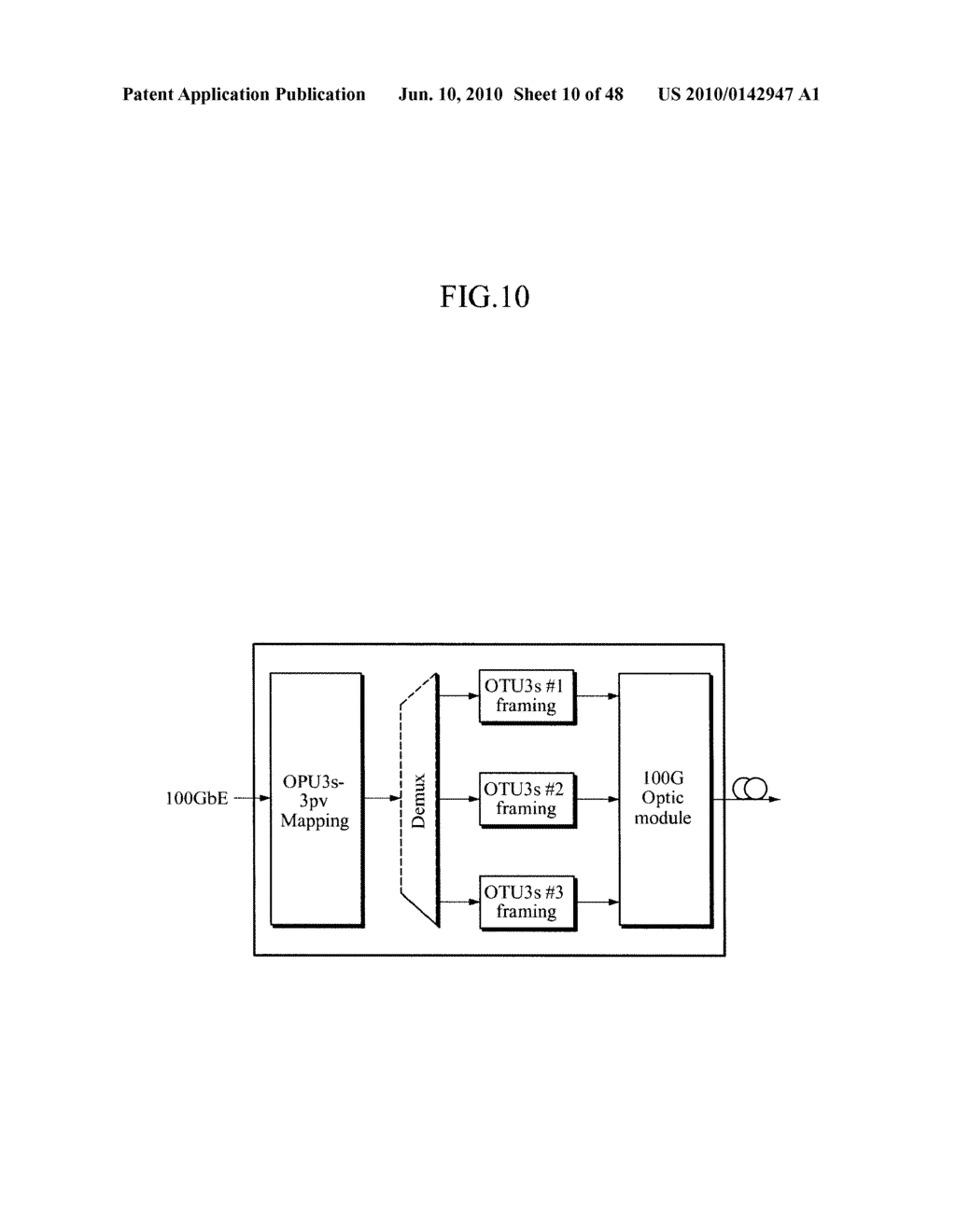 APPARATUS AND METHOD FOR PSEUDO-INVERSE MULTIPLEXING/DE-MULTIPLEXING TRANSPORTING - diagram, schematic, and image 11