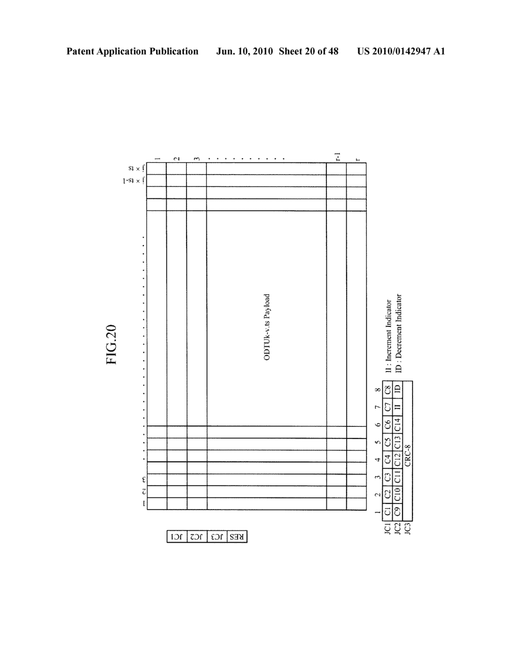 APPARATUS AND METHOD FOR PSEUDO-INVERSE MULTIPLEXING/DE-MULTIPLEXING TRANSPORTING - diagram, schematic, and image 21