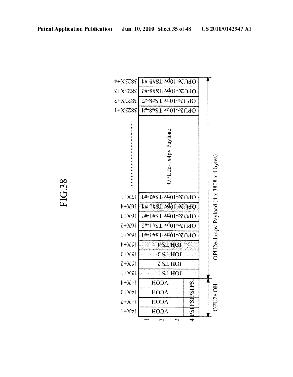 APPARATUS AND METHOD FOR PSEUDO-INVERSE MULTIPLEXING/DE-MULTIPLEXING TRANSPORTING - diagram, schematic, and image 36