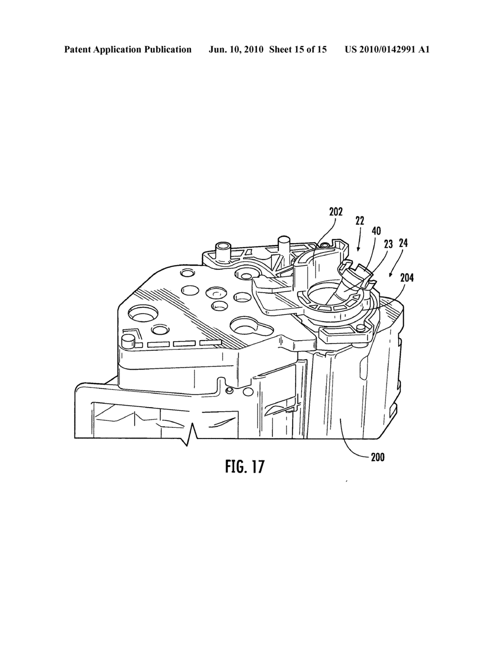 Method and devices for remanufacturing printer cartridges - diagram, schematic, and image 16