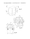 DEVICE FOR PACKAGING AND APPLYING A COSMETIC PRODUCT diagram and image