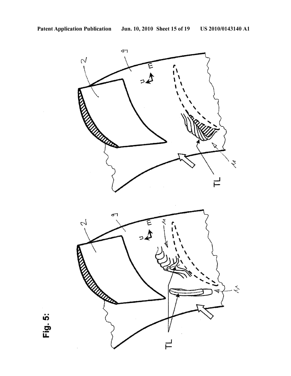 FLUID FLOW MACHINE WITH SIDEWALL BOUNDARY LAYER BARRIER - diagram, schematic, and image 16