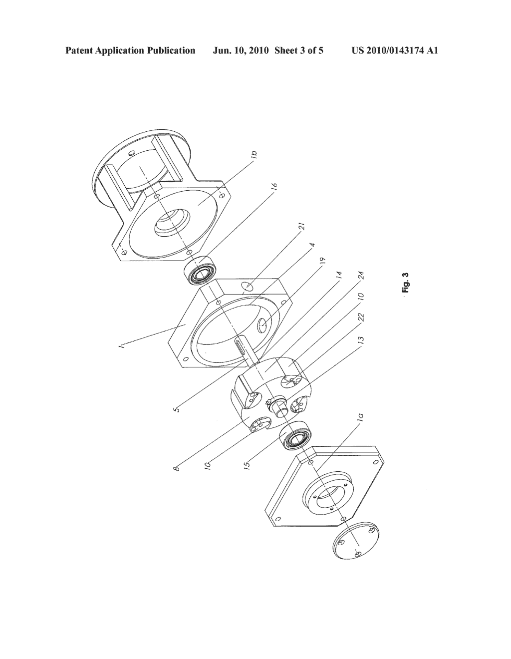 Rotary Working Machine Provided with an Assembly of Working Chambers and Periodically Variable Volume, In Particular a Compressor - diagram, schematic, and image 04