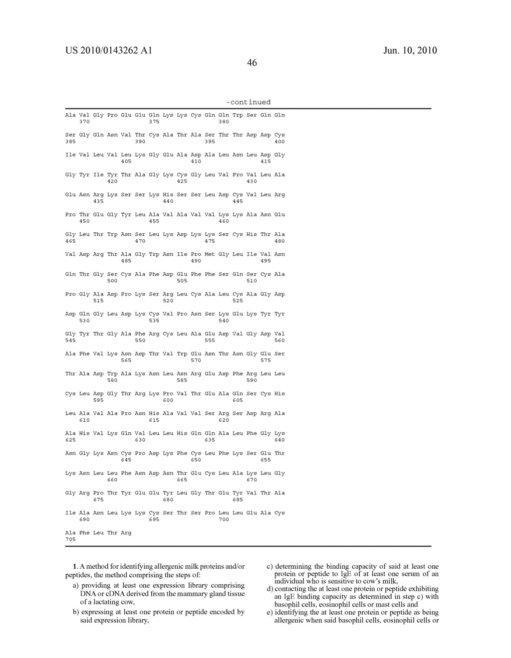 Method for Identifying Allergenic Proteins And Peptides - diagram, schematic, and image 60