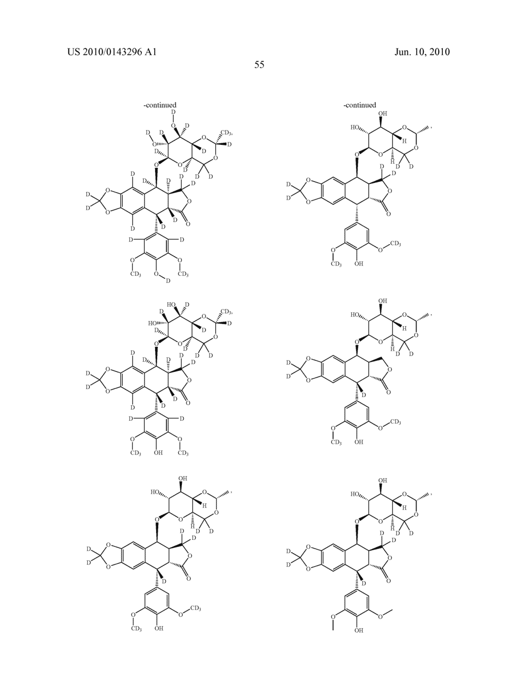 PODOPHYLLOTOXIN INHIBITORS OF TOPOISOMERASE II - diagram, schematic, and image 56