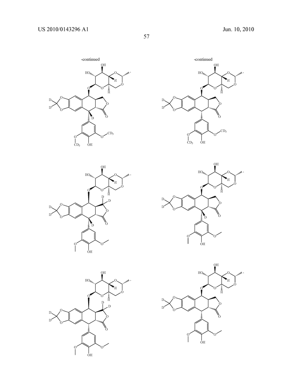 PODOPHYLLOTOXIN INHIBITORS OF TOPOISOMERASE II - diagram, schematic, and image 58