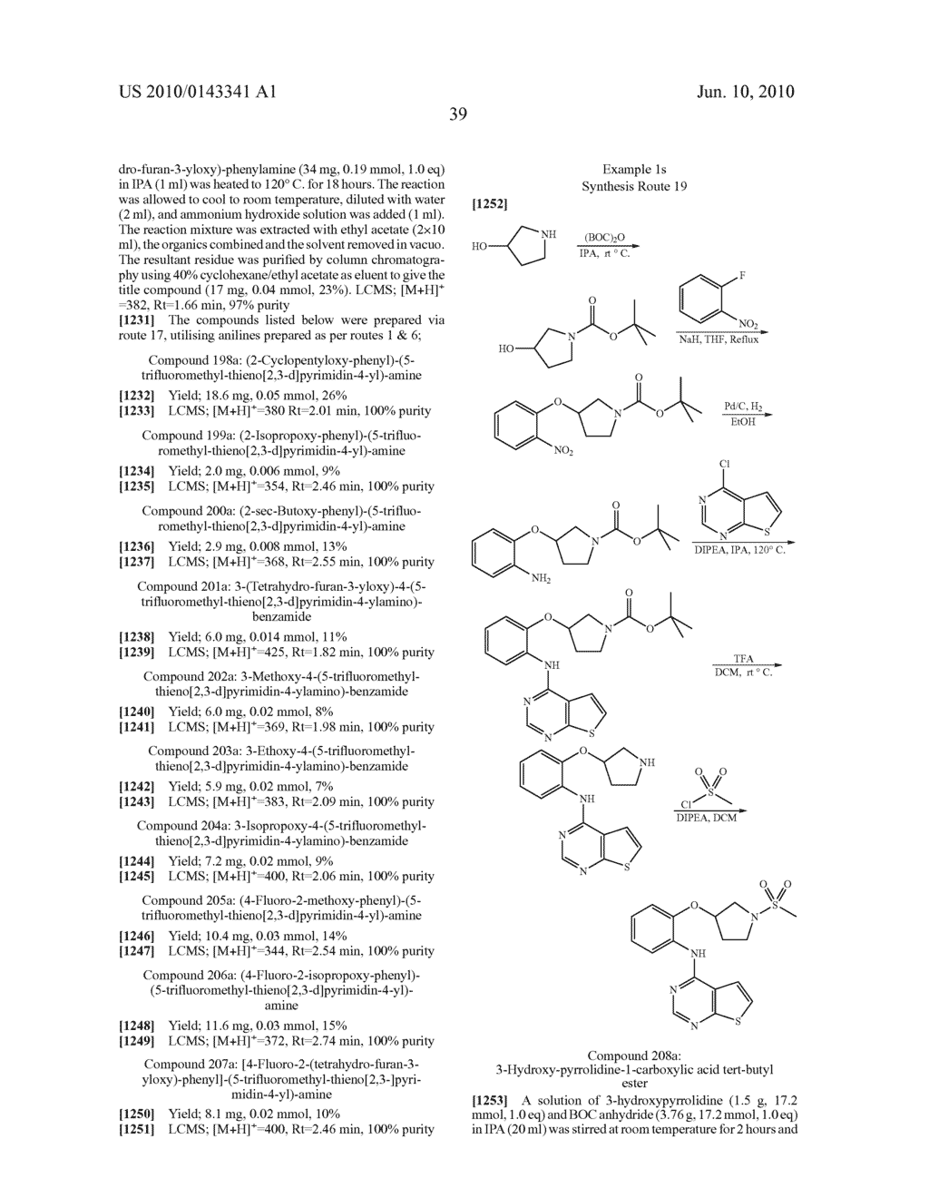 THIENOPYRIMIDINES FOR PHARMACEUTICAL COMPOSITIONS - diagram, schematic, and image 40