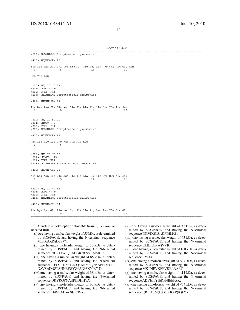 Streptococcus Pneumoniae Antigens - diagram, schematic, and image 22