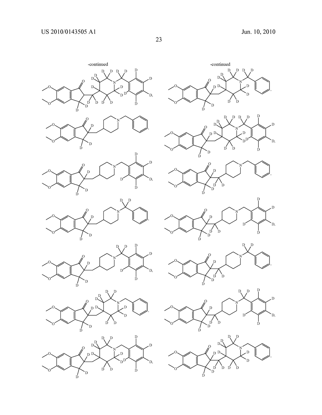 INDANONE INHIBITORS OF ACETYLCHOLINESTERASE - diagram, schematic, and image 24