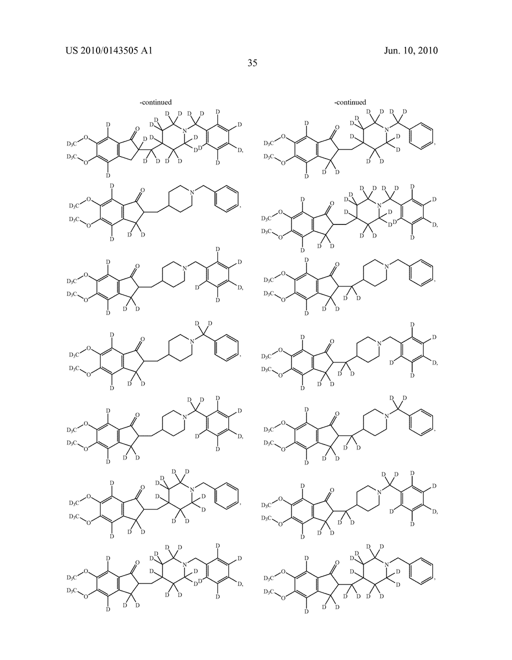 INDANONE INHIBITORS OF ACETYLCHOLINESTERASE - diagram, schematic, and image 36