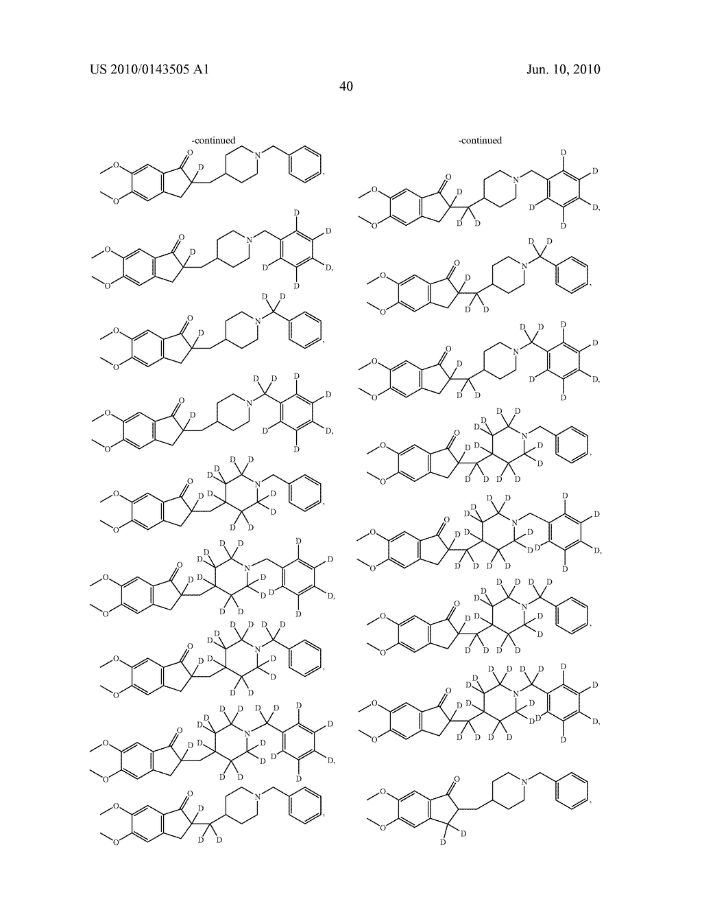 INDANONE INHIBITORS OF ACETYLCHOLINESTERASE - diagram, schematic, and image 41