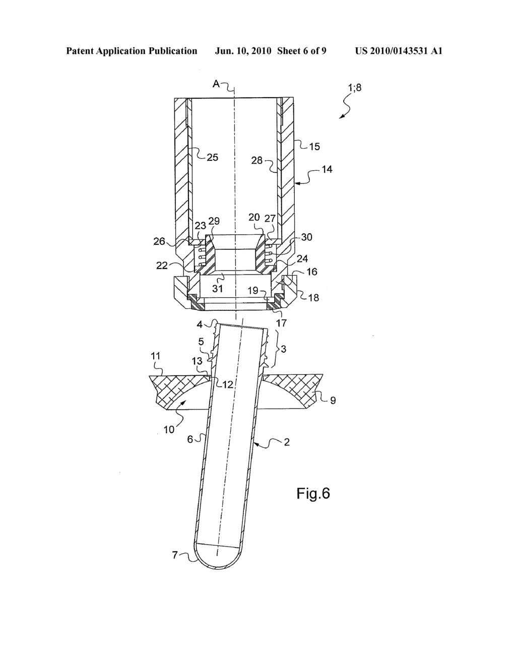 NOZZLE FOR A CONTAINER MANUFACTURING MACHINE - diagram, schematic, and image 07