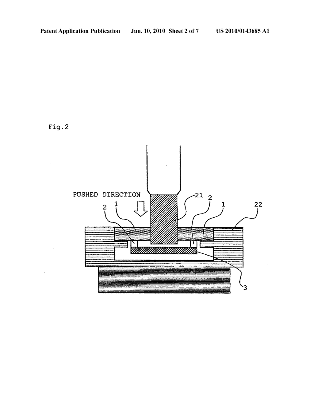 Double-faced pressure-sensitive adhesive tape - diagram, schematic, and image 03