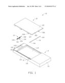 BATTERY COVER LATCHING MECHANISM diagram and image