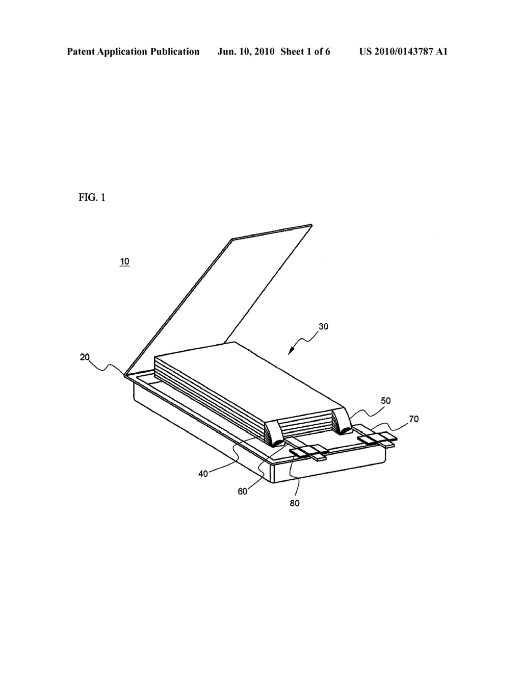 SECONDARY BATTERY HAVING IMPROVED SAFETY BY DEFORMATION OF ELECTRODE ASSEMBLY-RECEIVING PORTION IN CASE - diagram, schematic, and image 02