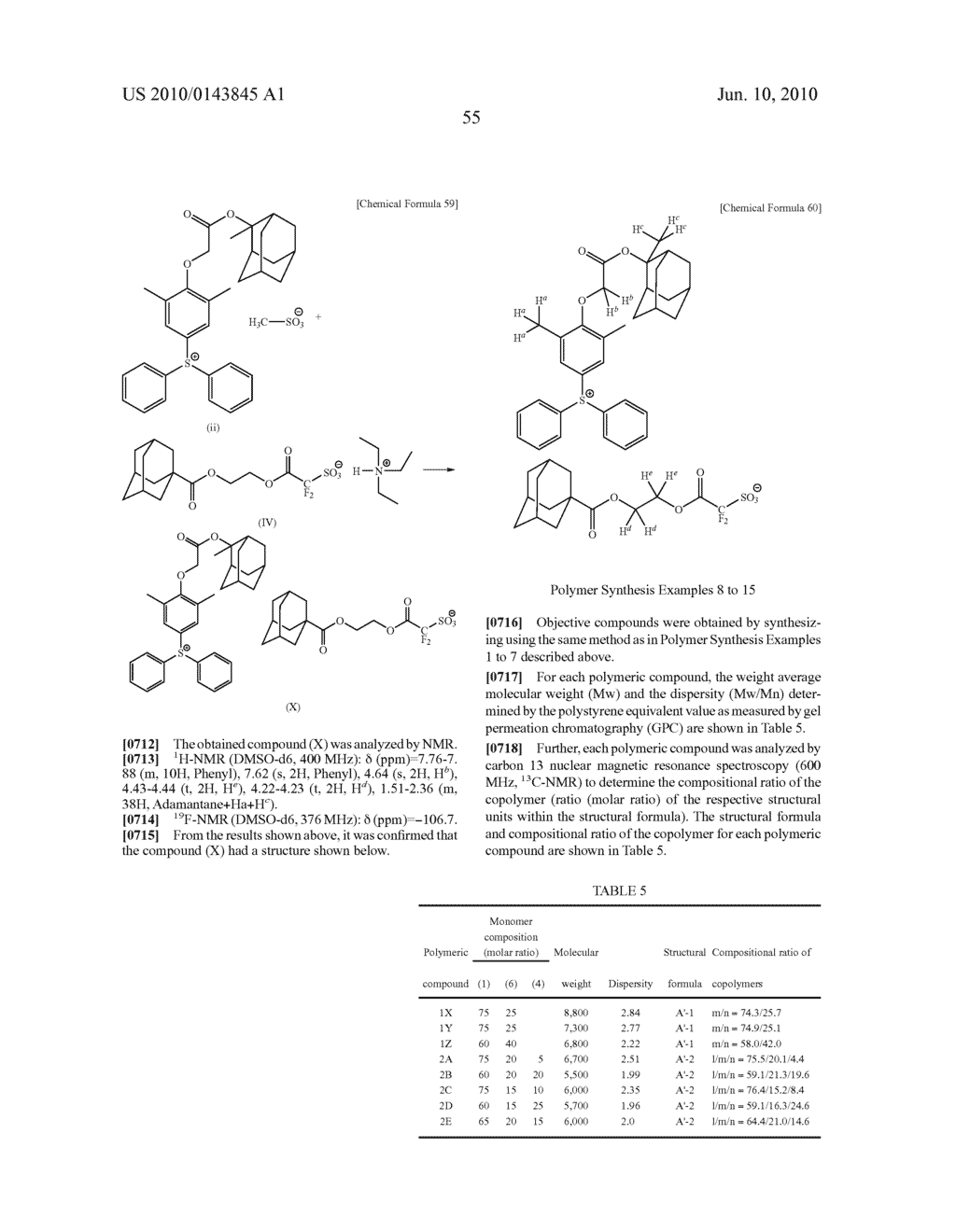 POSITIVE RESIST COMPOSITION AND METHOD OF FORMING RESIST PATTERN - diagram, schematic, and image 56