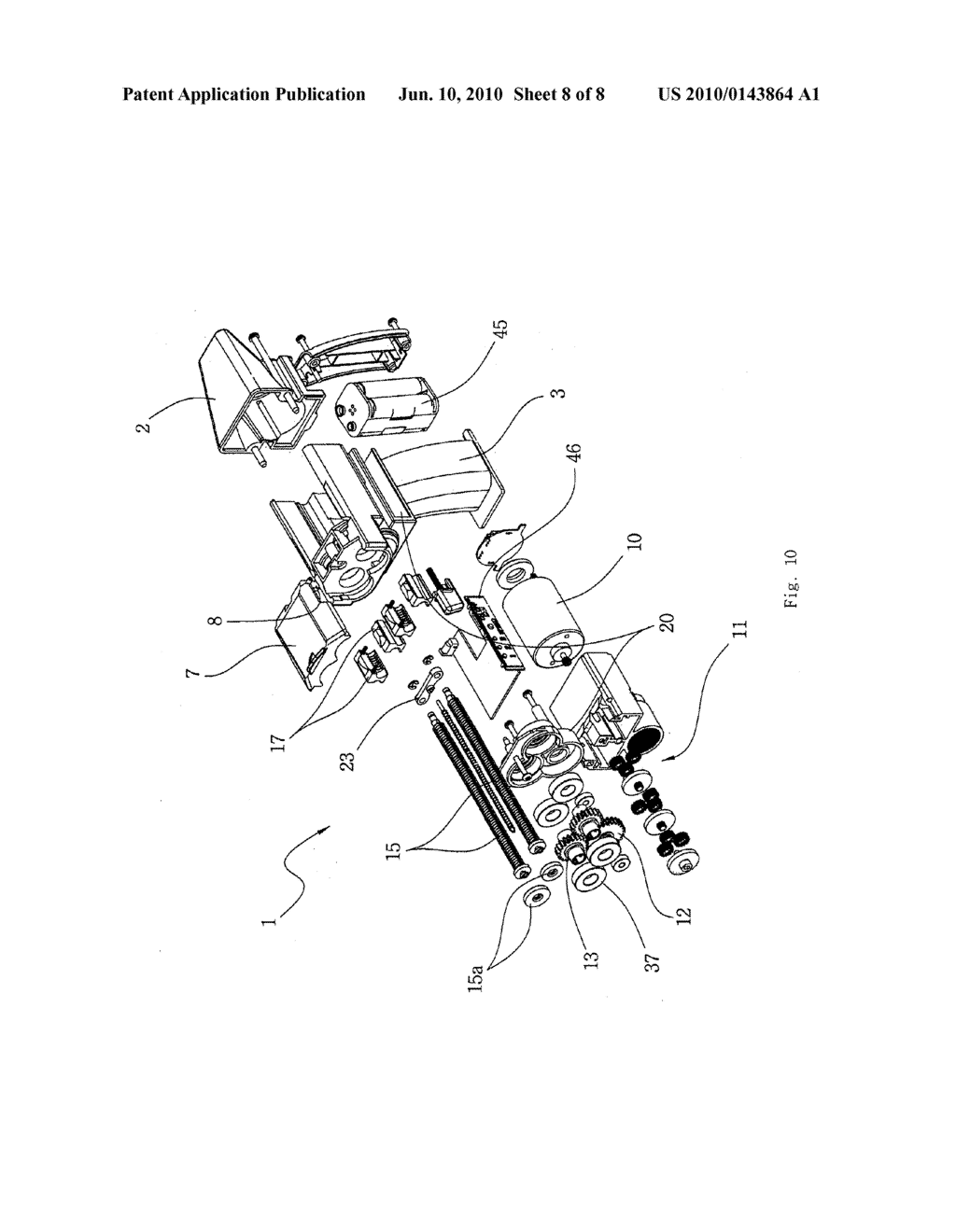 SQUEEZING GUN FOR TWO-PART MEDICAL VISCOUS FLUID - diagram, schematic, and image 09