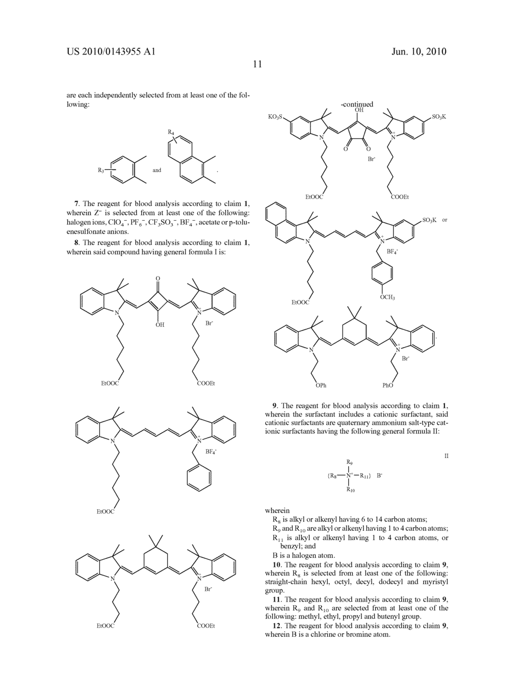 REAGENT FOR BLOOD ANALYSIS AND METHOD OF USING THE SAME - diagram, schematic, and image 18