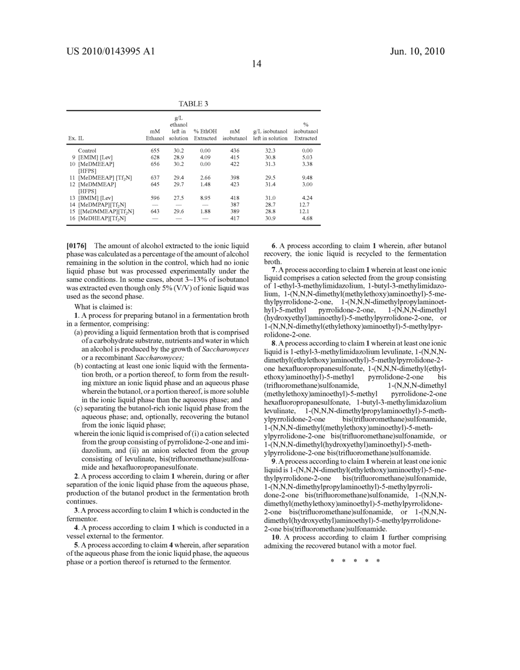 Process for Fermentive Preparation of Alcohols and Recovery of Product - diagram, schematic, and image 16