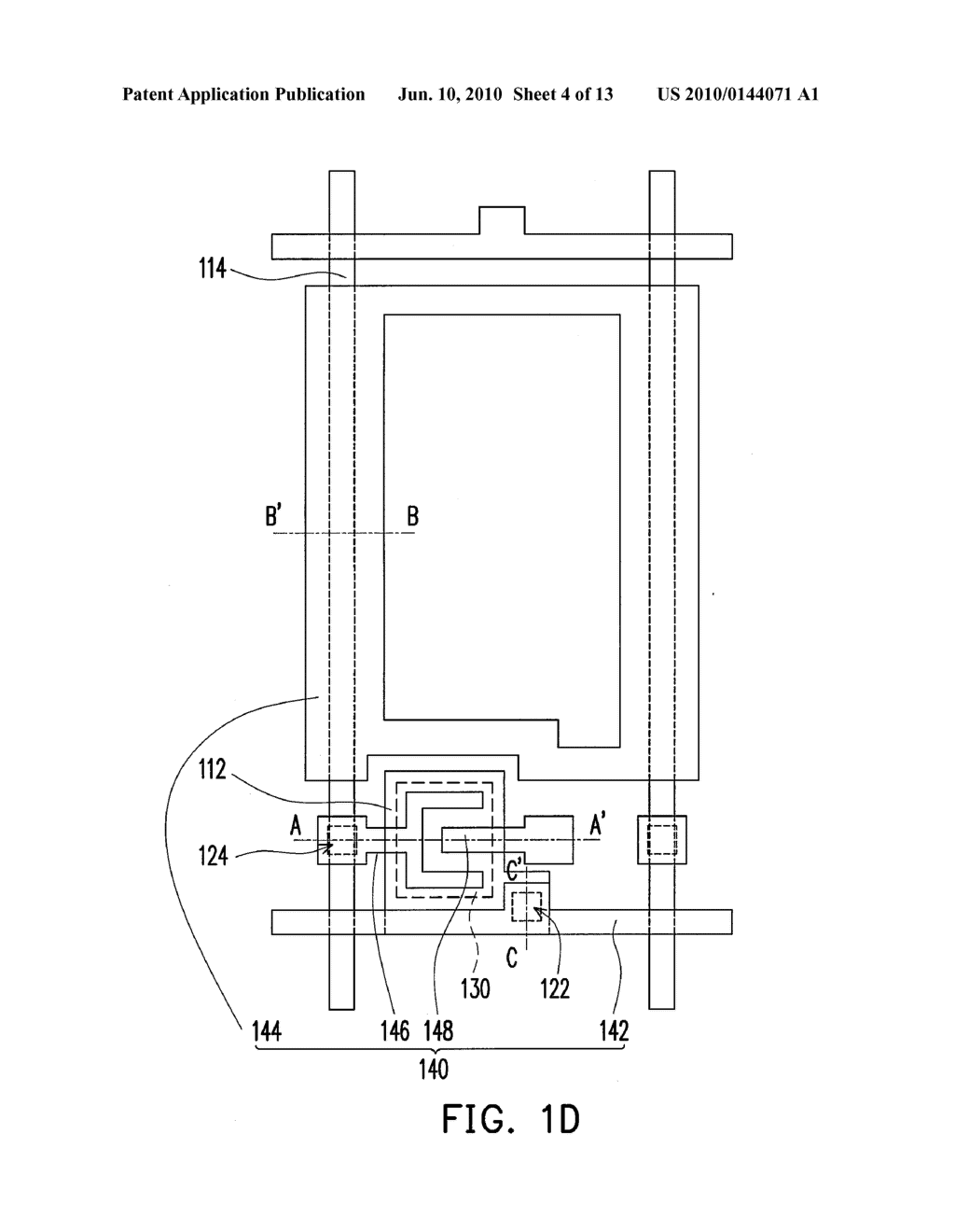 PIXEL STRUCTURE AND MANUFACTURING METHOD THEREOF - diagram, schematic, and image 05