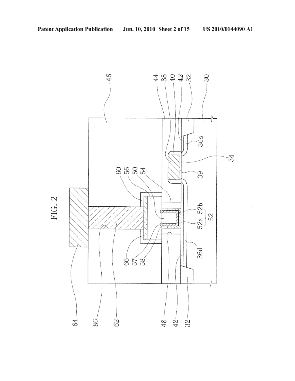 PHASE CHANGE MEMORY DEVICES HAVING DUAL LOWER ELECTRODES AND METHODS OF FABRICATING THE SAME - diagram, schematic, and image 03