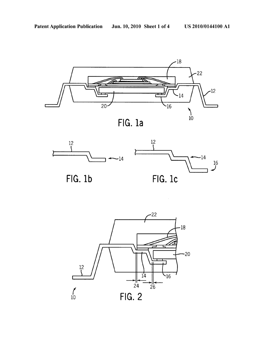 Method of Forming Quad Flat Package - diagram, schematic, and image 02