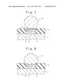 SEMICONDUCTOR DEVICE WITH SOLDER BALLS HAVING HIGH RELIABILITY diagram and image