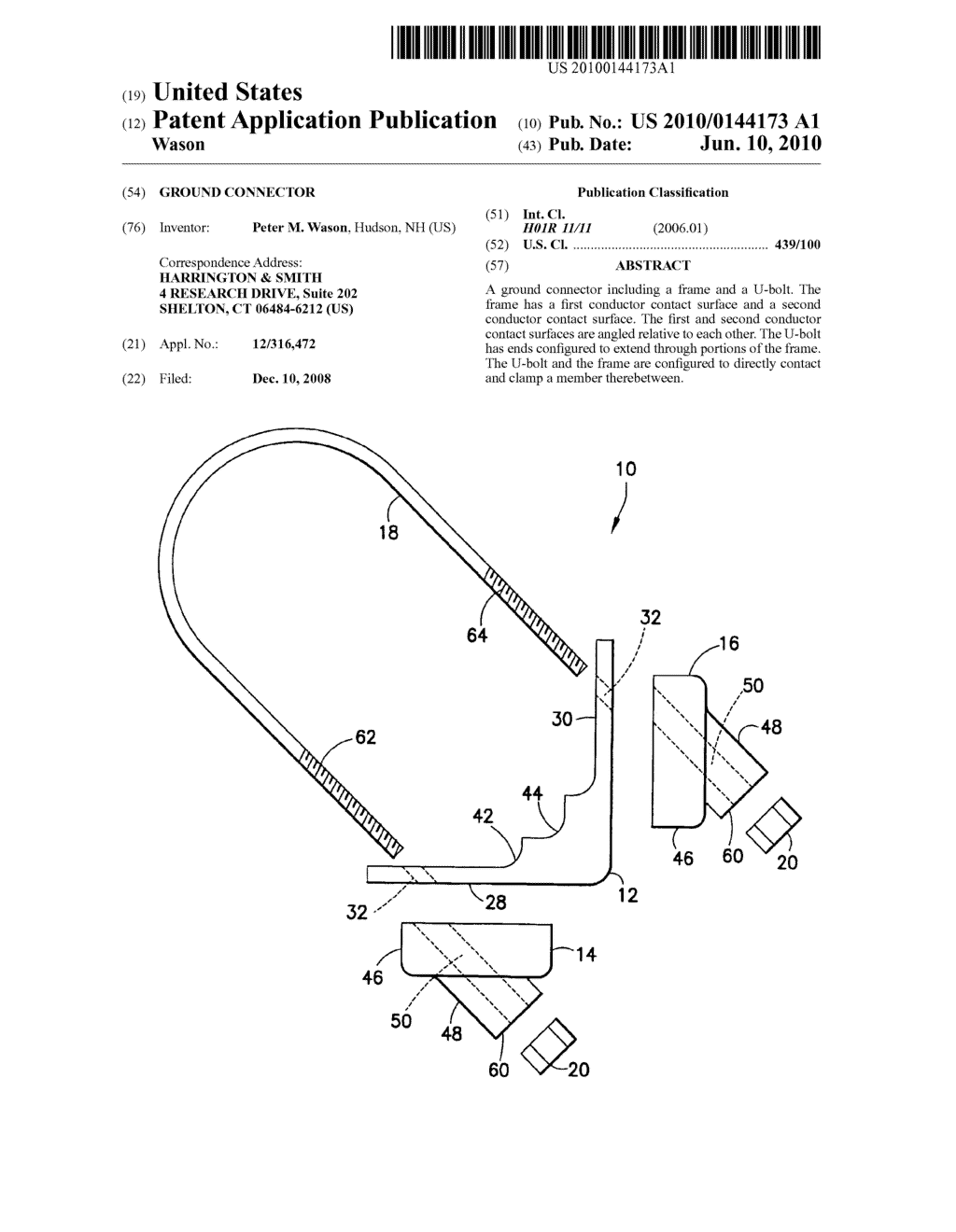 Ground connector - diagram, schematic, and image 01