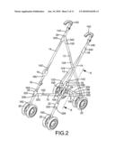 Assembly-Type Toy Stroller diagram and image