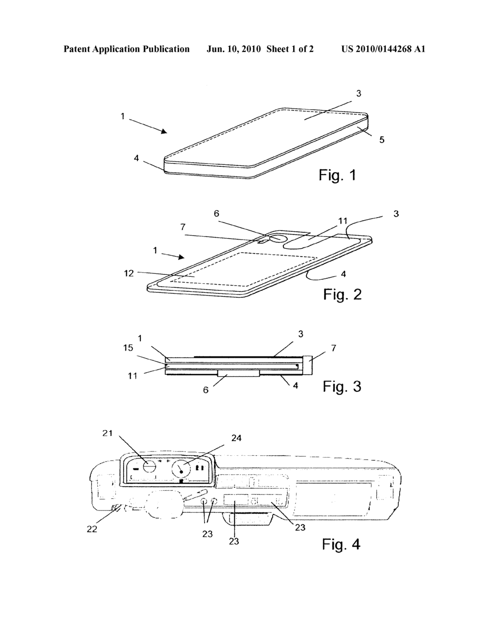 SYSTEM AND PORTABLE DEVICE FOR TRANSMITTING IDENTIFICATION SIGNALS - diagram, schematic, and image 02