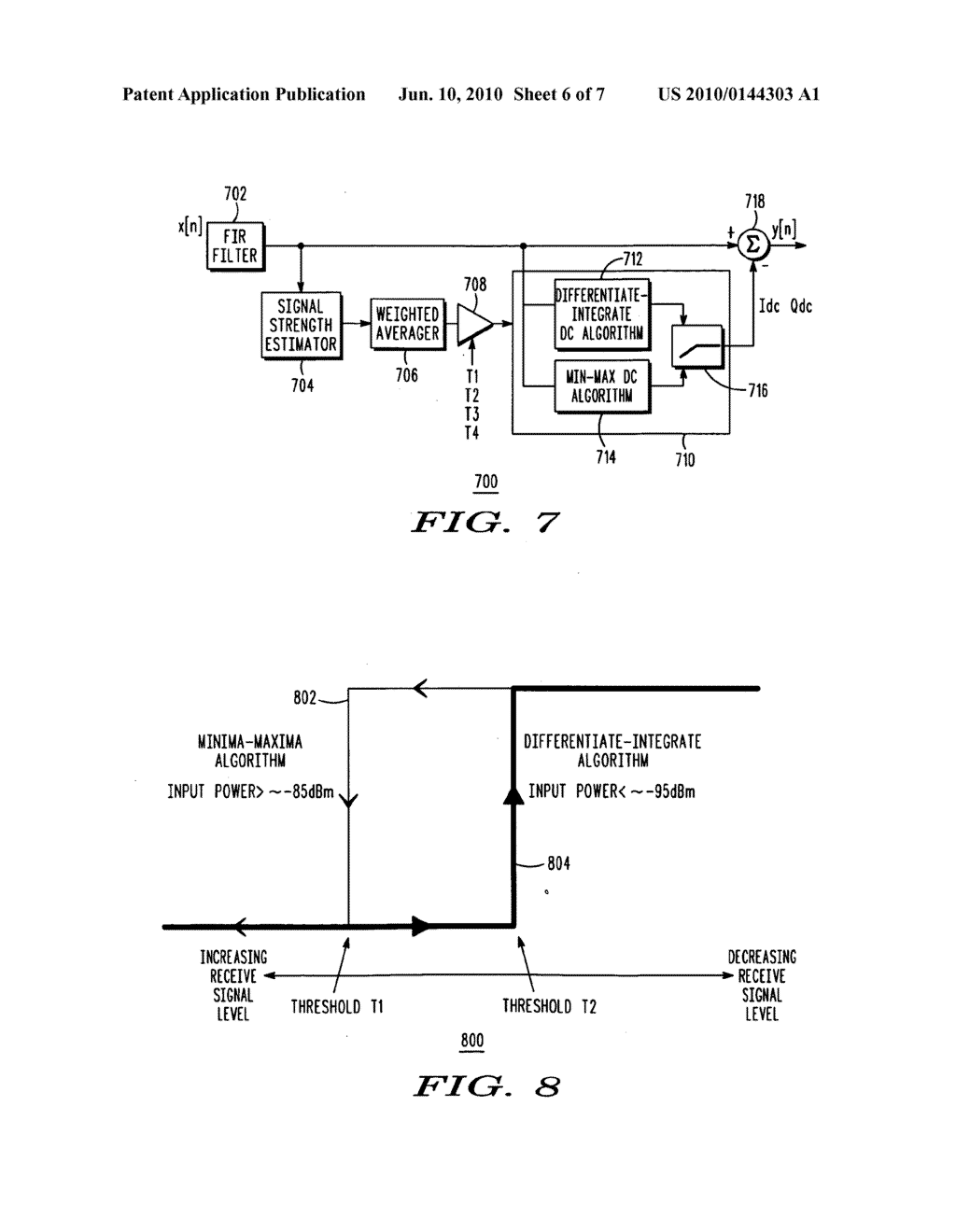 METHOD AND APPARATUS FOR REMOVING DC OFFSET IN A DIRECT CONVERSION RECEIVER - diagram, schematic, and image 07