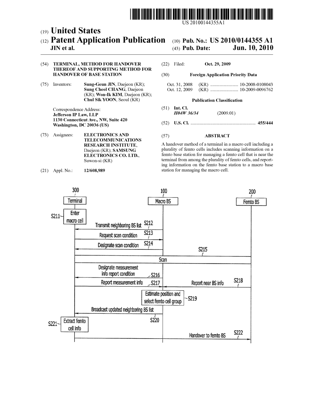 TERMINAL, METHOD FOR HANDOVER THEREOF AND SUPPORTING METHOD FOR HANDOVER OF BASE STATION - diagram, schematic, and image 01